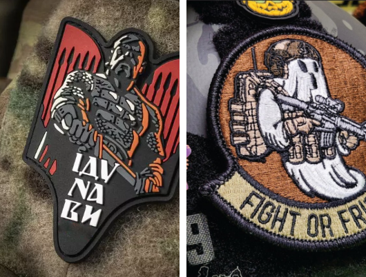 Custom Morale Patches UK