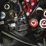 Velcro Patches On Leather Jacket